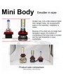 1 Pair H11 Headlight Coversion LED Bulb Kit Low Beam for 2017 Subaru Forester