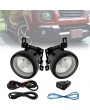 For 03-08 Honda Element Clear Fog Lights Front Bumper Lamps Pair&Switch&H3 Bulbs