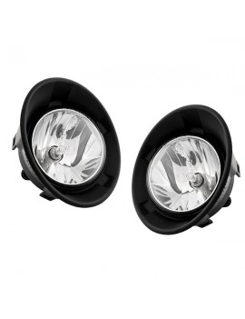 2qty Fog Lights For 2010-2013 Chevrolet Camaro Clear Direct Replacement