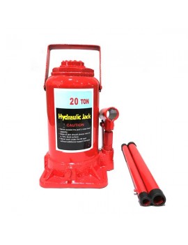 20 Ton Hydraulic Bottle Jack Red