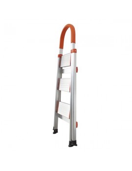 Non-slip 3 Step Aluminum Ladder Folding Platform Stool 330 lbs Load Capacity