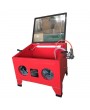 25 Gallon Bench Top Air Sandblasting Cabinet Sandblaster Blast Large Cabinet Red
