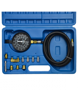 0-500 PSI Engine Oil Pressure Tester Gauge Diagnostic Test Tool Kit w/ Case New