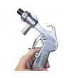 Sandblaster Gun Air Siphon Sand Blasting Abrasive Gun   Ceramic Nozzles Tips Kit